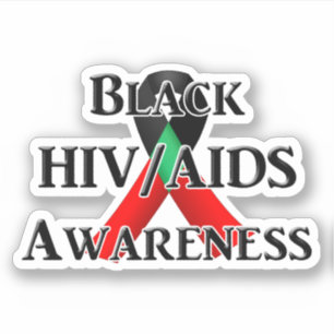 National Black HIV/AIDS Awareness Day Sticker