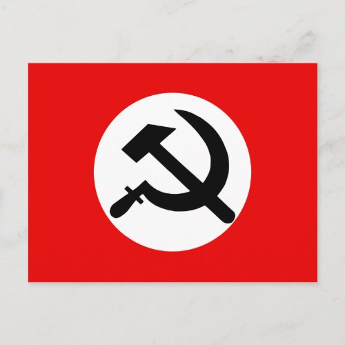 National Bolshevik Party Colombia Political Invitation Postcard