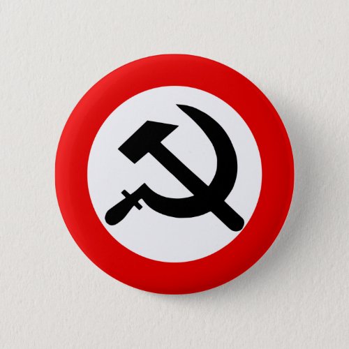 National Bolshevik Party Colombia Political Pinback Button