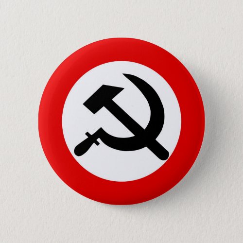 National Bolshevik Party Flag Button