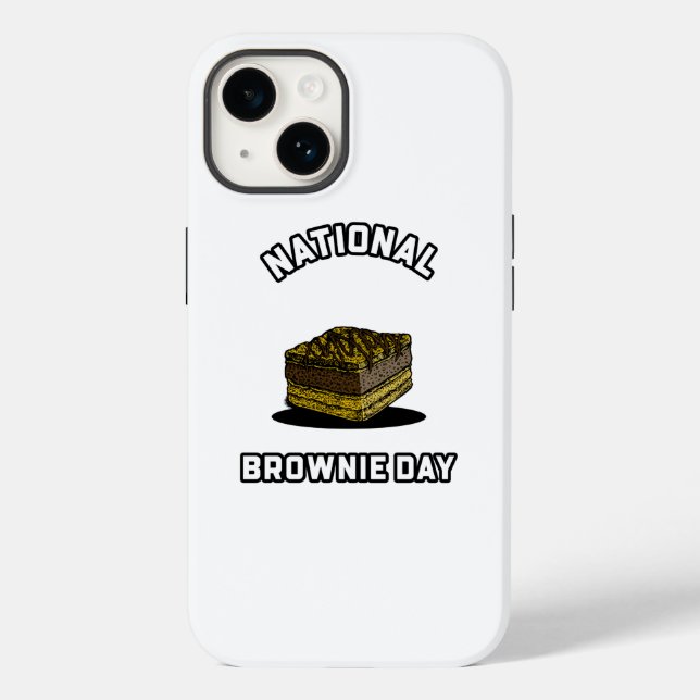 National Brownie Day  Case-Mate iPhone Case (Back)
