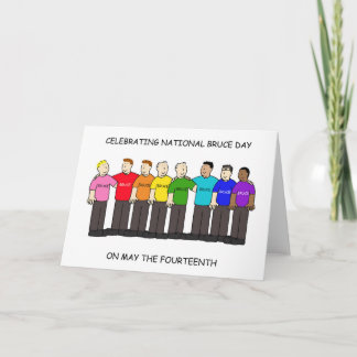 National Bruce Day May 14th Card