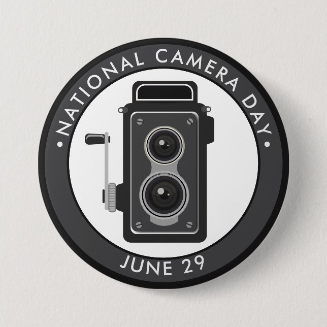 National Camera Day Button (Front)