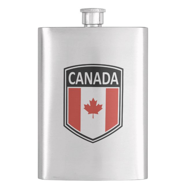 National - Canada Flask (Front)