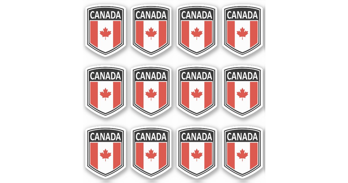 National - Canada Sticker | Zazzle
