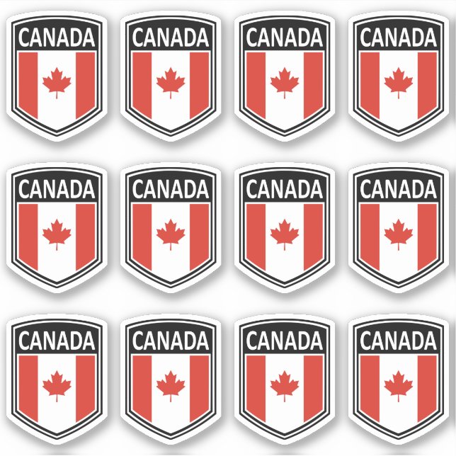 National - Canada Sticker (Front)
