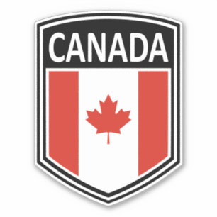 National - Canada Sticker