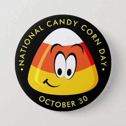 National Candy Corn Day kawaii candy Button