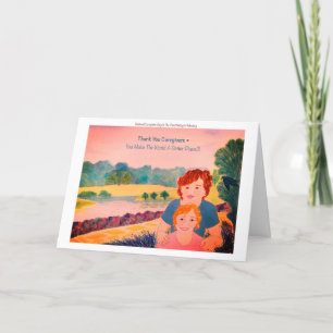 National Caregivers Appreciation Day Thank You Car