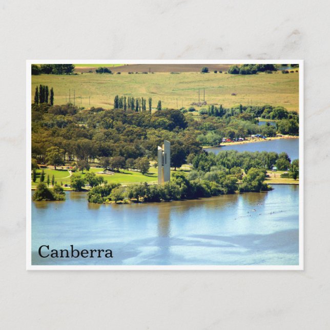 national carillon lake postcard (Front)