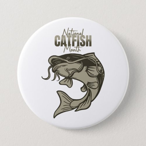 National Catfish Month Button