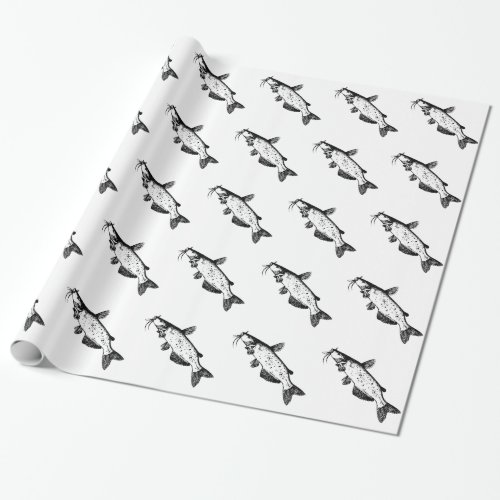 National Catfish Month Wrapping Paper
