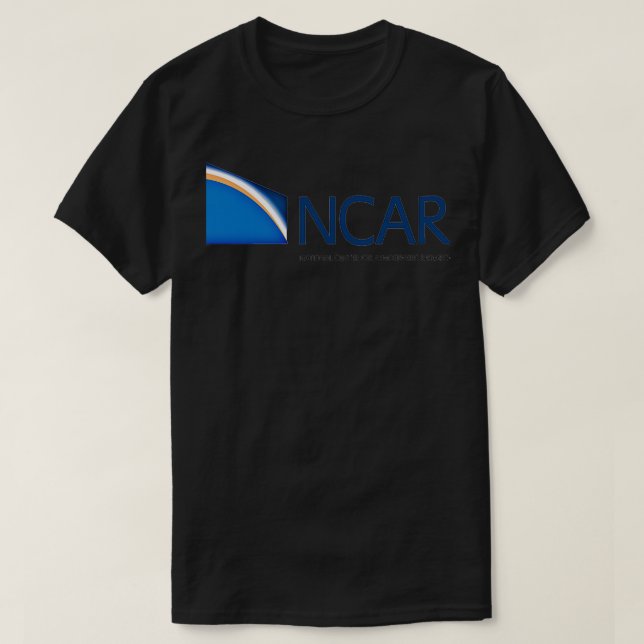 National Center for Atmospheric Research Logo T-Shirt (Design Front)