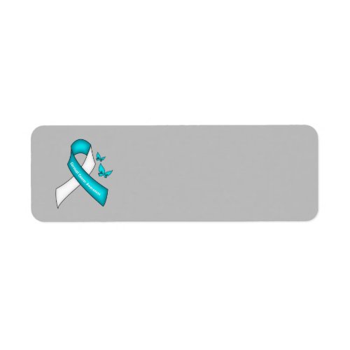 National Cervical Cancer Awareness Month Label