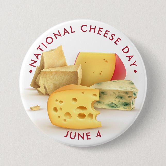 National Cheese Day Button (Front)