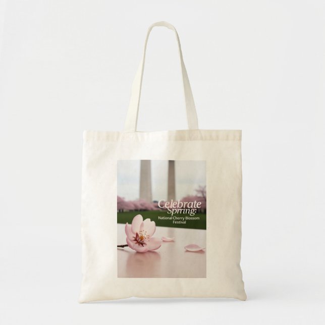 National Cherry Blossom Festival Tote Bag (Front)