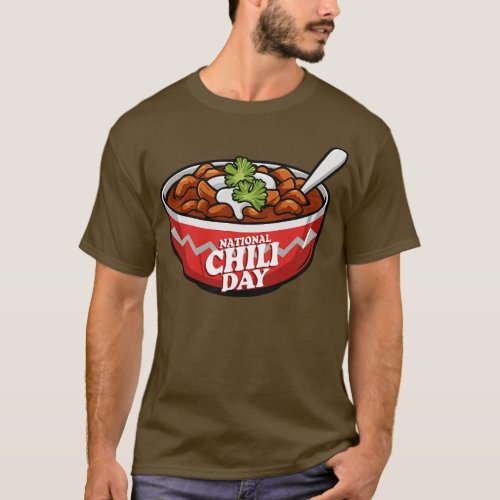 National Chili Day February T_Shirt
