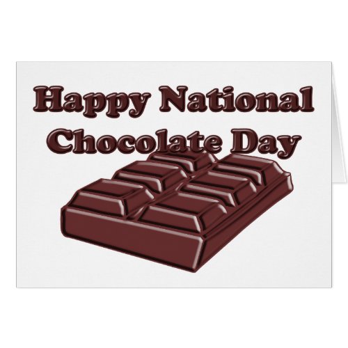 National Chocolate Day Greeting