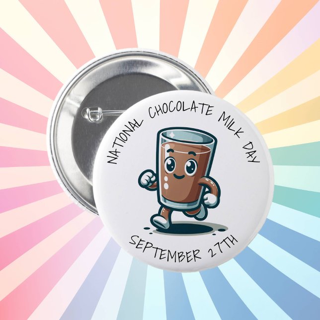National Chocolate Milk Day Button (Creator Uploaded)