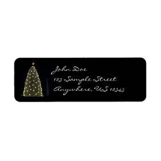 National Christmas Tree Label