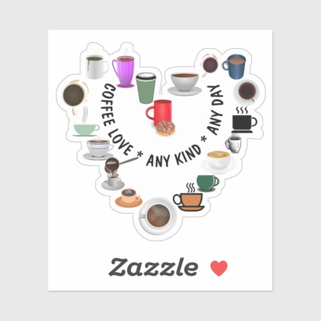 National Coffee Day Sticker (Sheet)