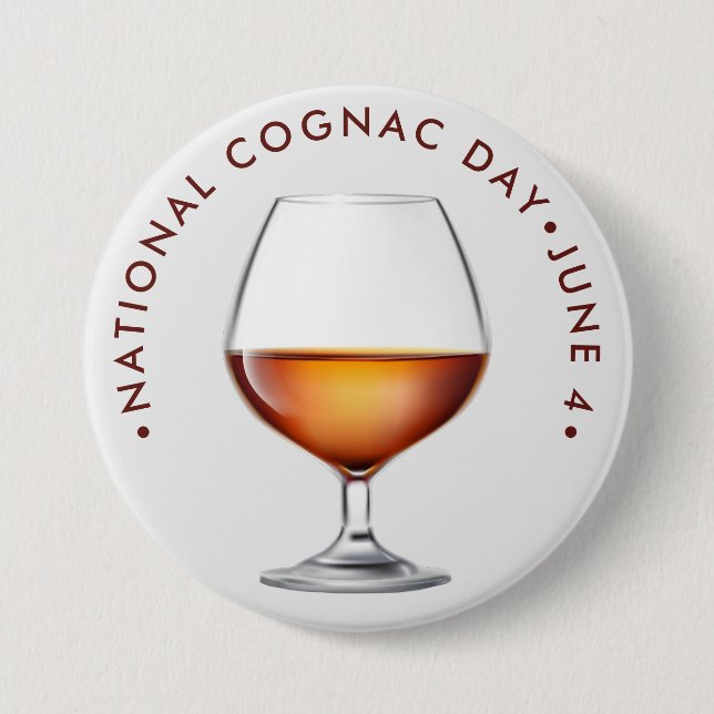 National Cognac Day Button (Front)
