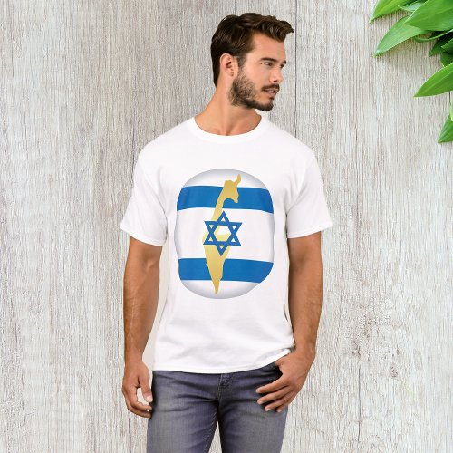 National Colours Of Israel T_Shirt