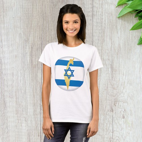 National Colours Of Israel T_Shirt