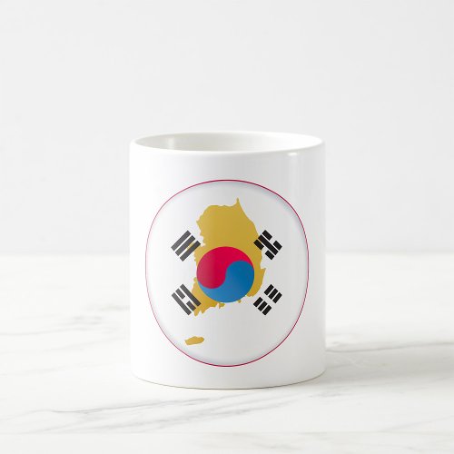 National Colours Of South Korea Coffee Mug