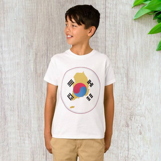 National Colours Of South Korea T-Shirt (Creator Uploaded)