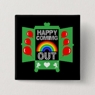 National Coming Out Day Button