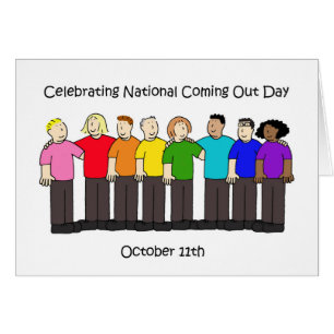 National Coming Out Day - October 11th Cards
