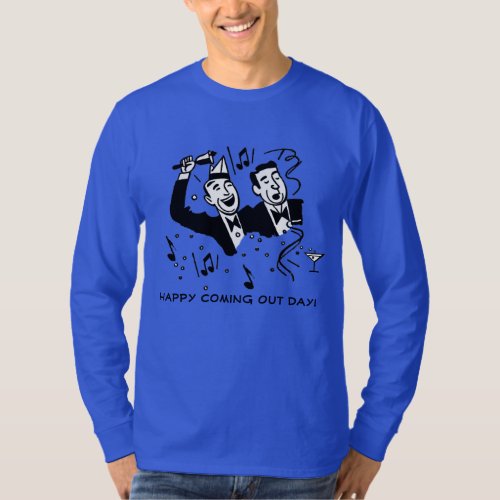 National Coming Out Day Retro Gay T_Shirt