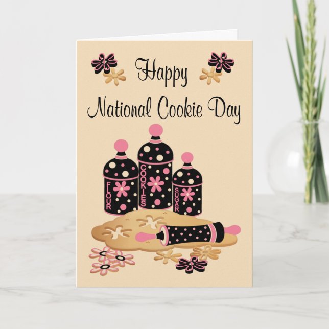 National Cookie Day Greeting Card (Front)