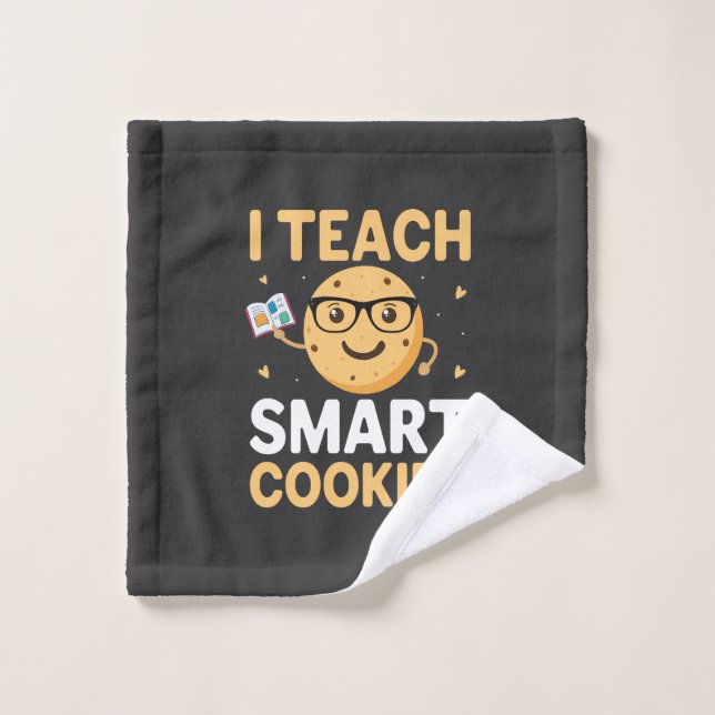National Cookie Day, I teach Smart Cookies Wash Cloth (Wash Cloth)