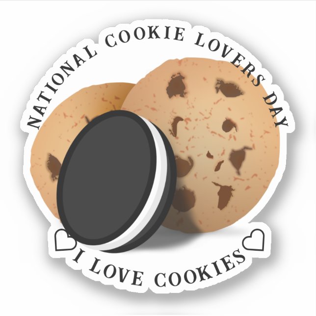National Cookie Day Sticker (Front)