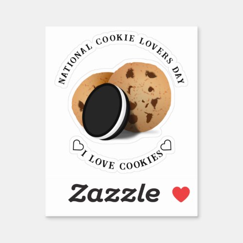 National Cookie Day Sticker