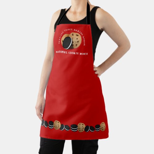 National Cookie Month Apron