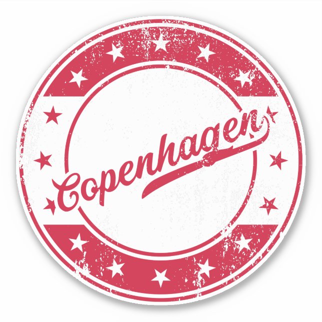 National - Copenhagen Denmark Sticker (Front)