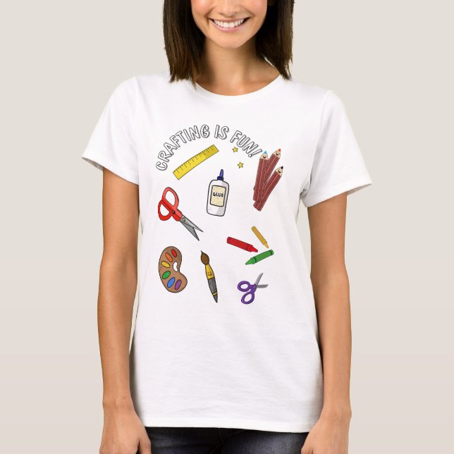 National Crafting Month T-Shirt (Front)