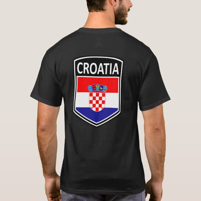 National - Croatia T-Shirt (Back)