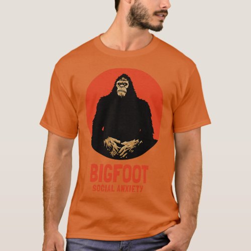 National Cryptid Social Anxiety T_Shirt