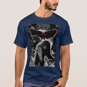 National Cryptid Society Bigfoot Dogman and Mothma T-Shirt