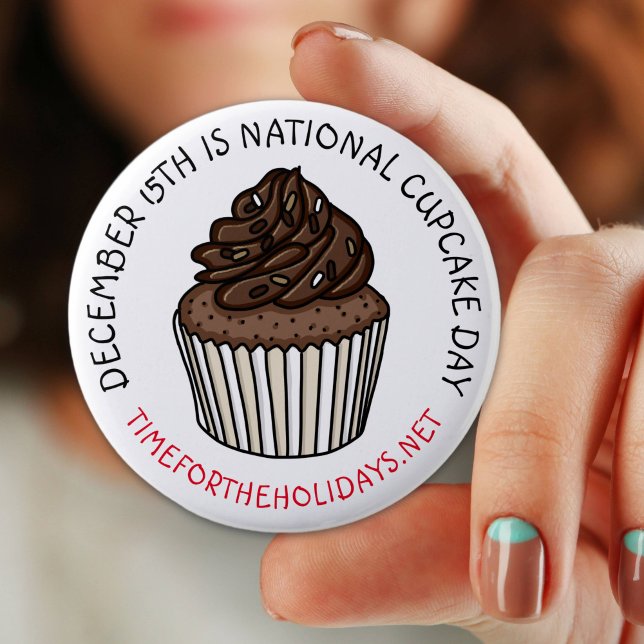 National Cupcake Day December 15th   Button (Creator Uploaded)