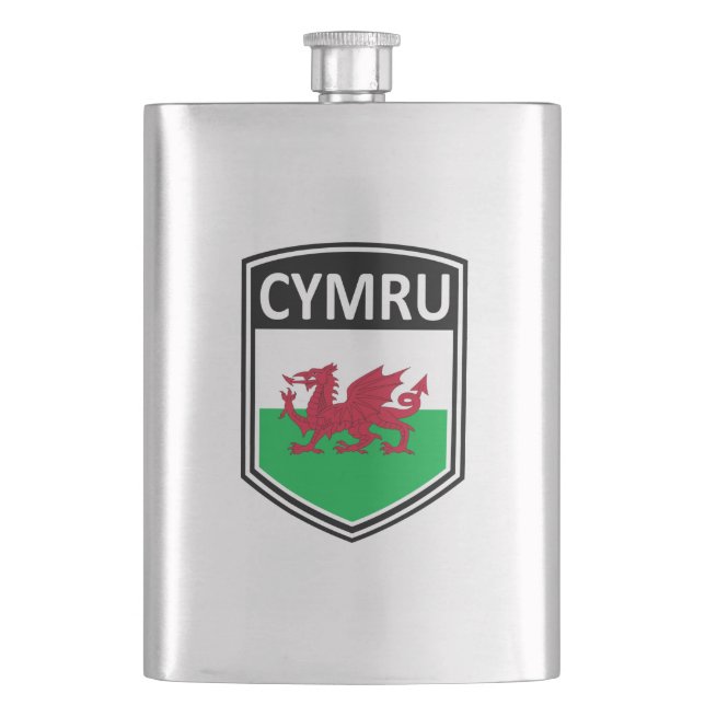 National - Cymru Flask (Front)