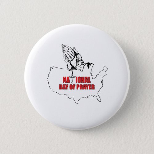 National Day Of  Prayer Button