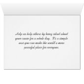 National Day of Silent Meditation Reminder (NDSM3) (Inside Horizontal (Bottom))