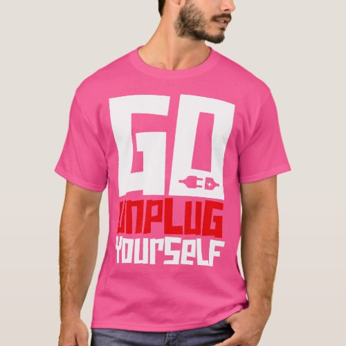National Day of Unplugging March T_Shirt