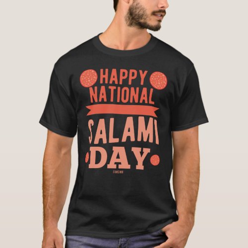 National Day salami sausage Italy Pizza T_Shirt