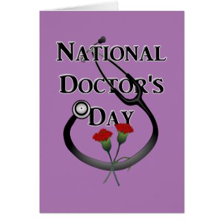 National  Doctor's Day Card
